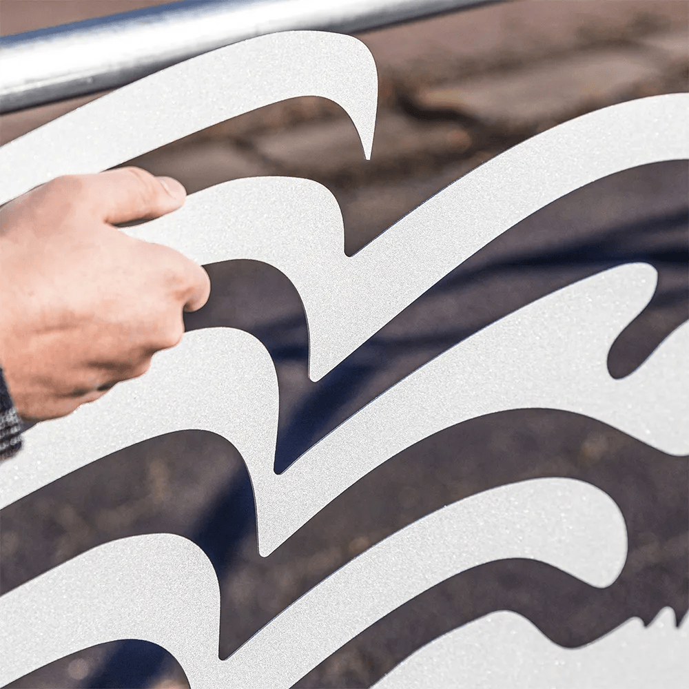 #116 - Dove & Cross at Church Metal Sign - Image 3
