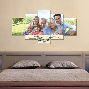 #15 So Very Blessed - Grandparents Family Canvas