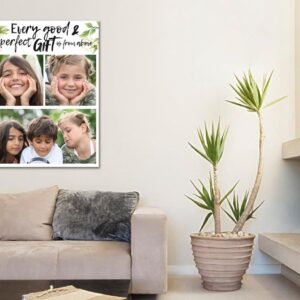 Alternative view of #16 Every Good & Perfect Gift Comes from Above Custom Canvas