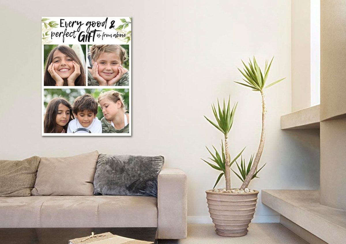 #16 Every Good & Perfect Gift Comes from Above Custom Canvas - Image 2