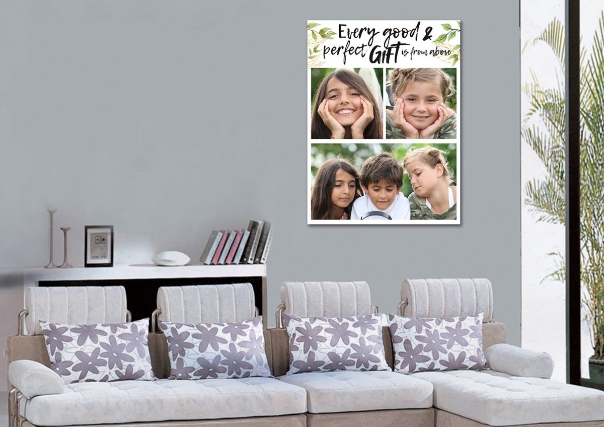 #16 Every Good & Perfect Gift Comes from Above Custom Canvas - Image 3