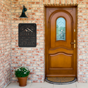 Alternative view of #208 - Serenity Metal Wall Art