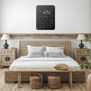 #208 - Serenity Metal Wall Art