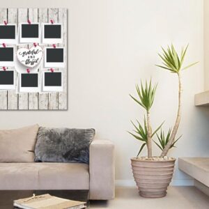 Alternative view of #23 Grateful & Blessed Vintage Photos Family Art Canvas